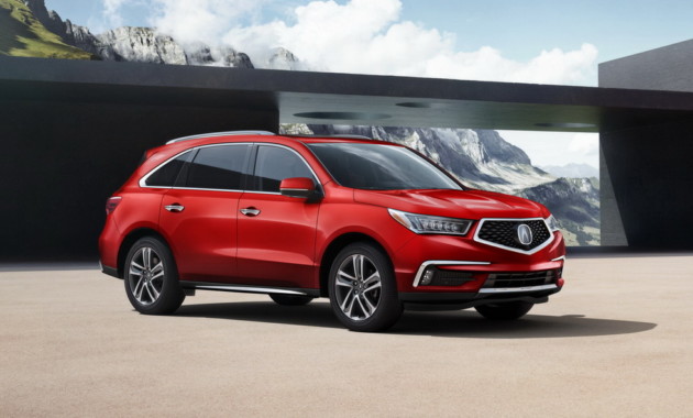 Acura MDX 2018 с новой начинкой получила прайс для Америки