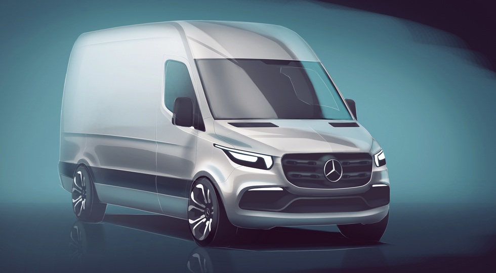 Новый Mercedes-Benz Sprinter появится в РФ в 2018 году