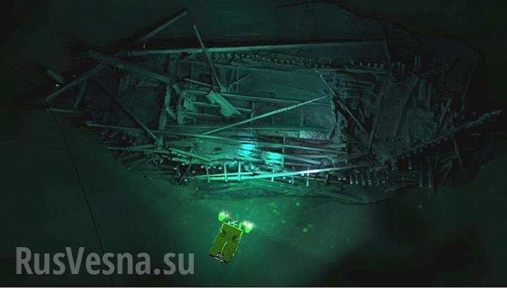 Глубины Черного моря оказались идеальным кладбищем древних кораблей (ФОТО)