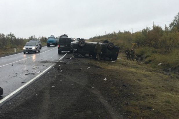 Главком ВДВ Сердюков попал в страшную аварию со смертельным исходом