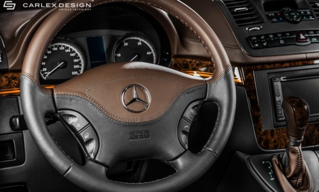 Модный приговор: эксклюзивный интерьер для фургона Mercedes-Benz