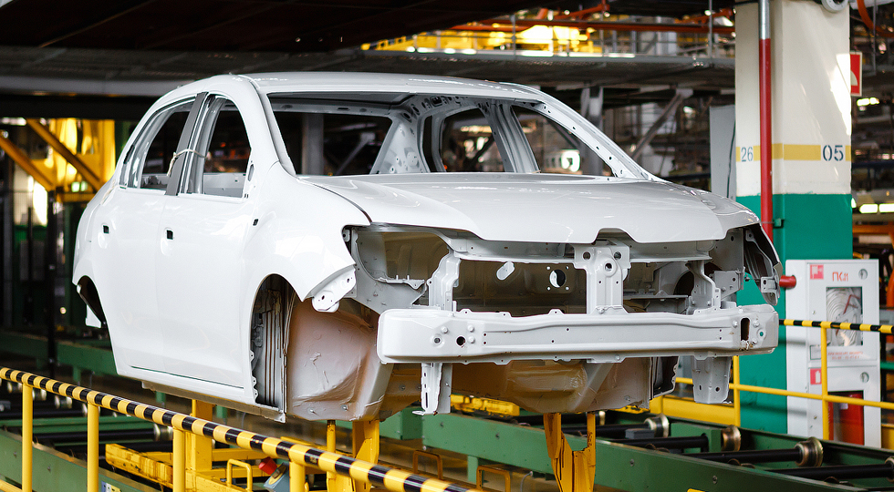Производство легковых машин в РФ в сентябре выросло почти на 22%