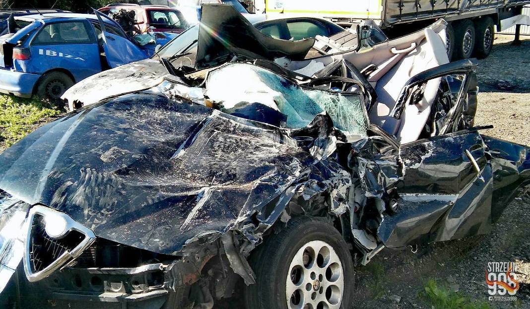 В Польше пьяный украинец на грузовике протаранил «Alfa Romeo», отправив на тот свет двух человек 