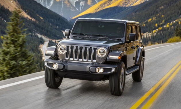 Стали известны американские цены на Jeep Wrangler JL 2018