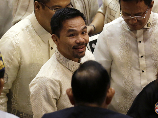 Известный боксер Пакьяо может стать президентом Филиппин