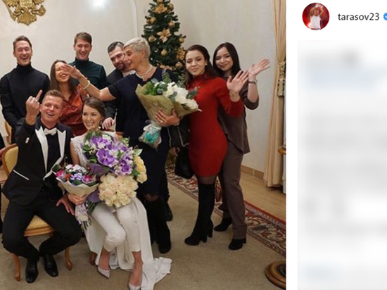 Футболист Дмитрий Тарасов женился на модели Анастасии Костенко