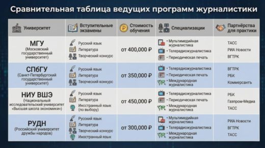 В каких вузах есть журфак? Как выбрать журфак: практические советы абитуриенту. 